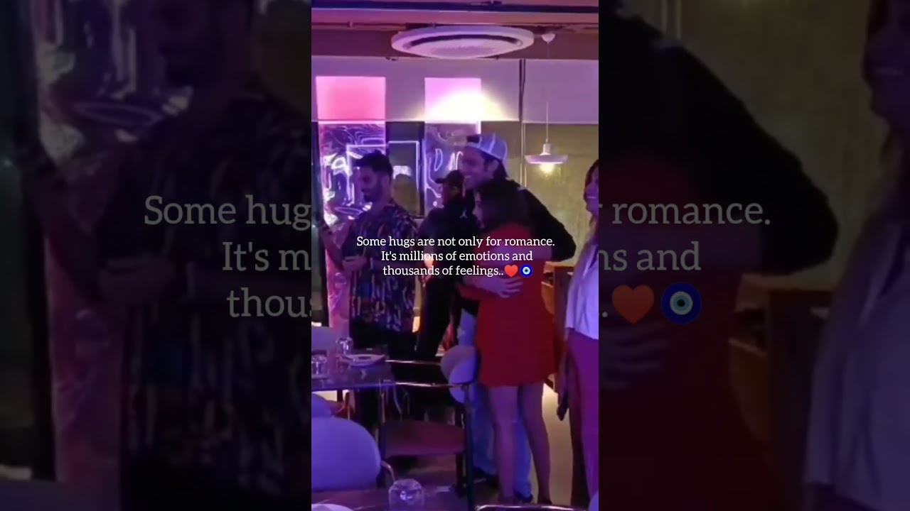 Not every hug is romantic. | Parth Samthaan and Niti Taylor 