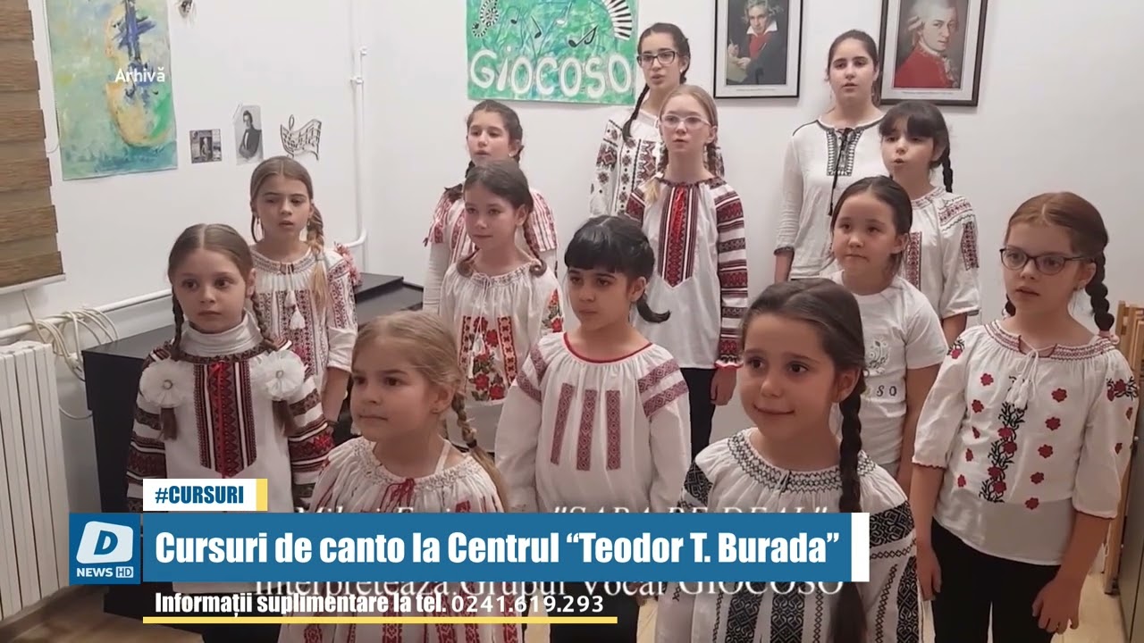 Cursuri de canto la Centrul &ldquo;Teodor T. Burada&rdquo;