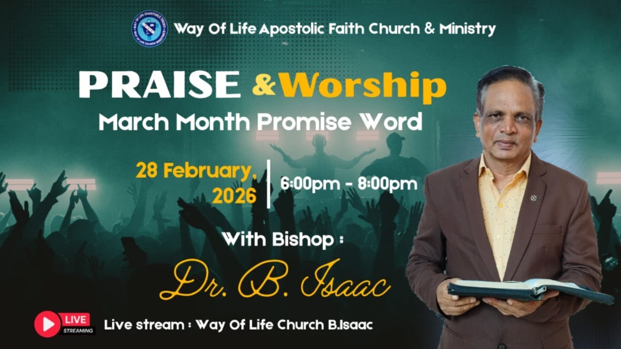 praise & worship || 28 February 2026 || WLC MINISTRY || Bishop Dr B ISAAC