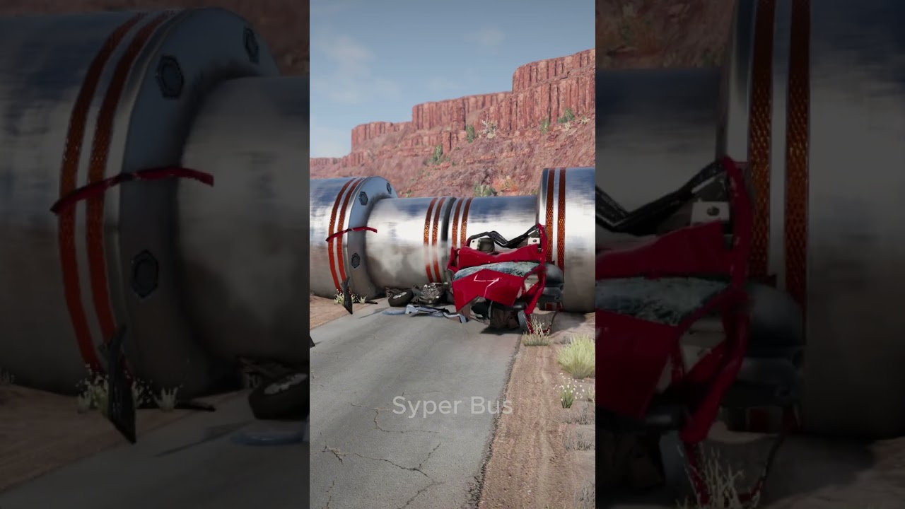 This Pipe is a WRECKING BALL on Wheels!  #beamng_drive  #beamngdrive  #car