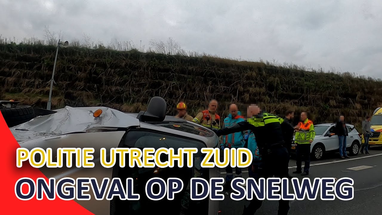 Politie Utrecht Zuid | Groot ongeval | Gesignaleerde aangehouden