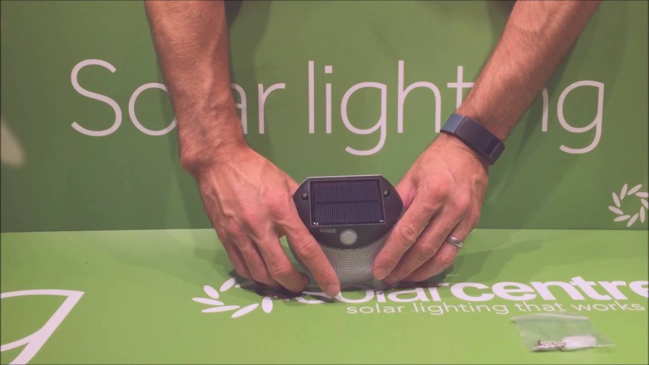 Guide Solar Motion Light - Unboxing from SolarCentre