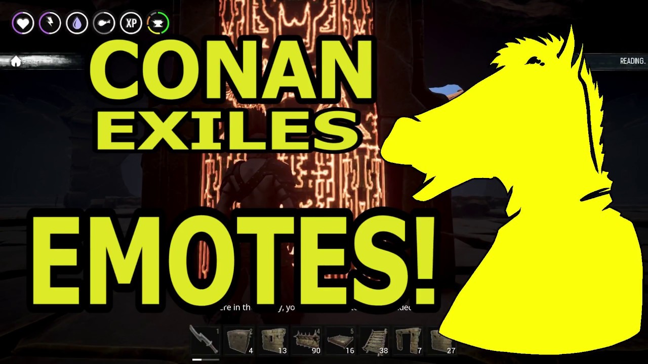 CONAN EXILES EMOTES