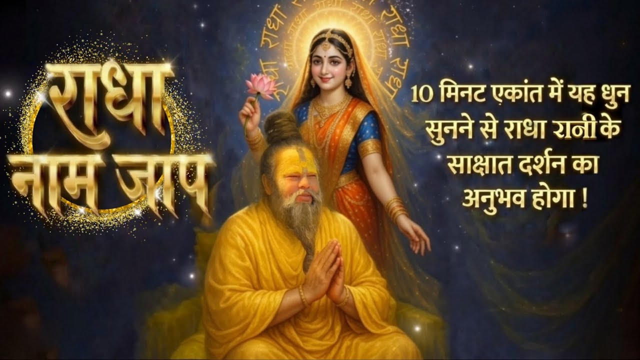 ||राधा नाम जाप || Radha Naam Jaap|| Original Music प्रतिदिन नाम जाप 