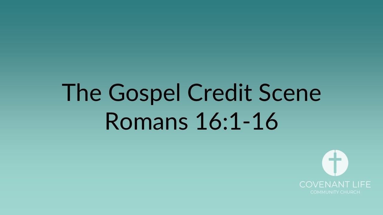 The Gospel Credit Scene