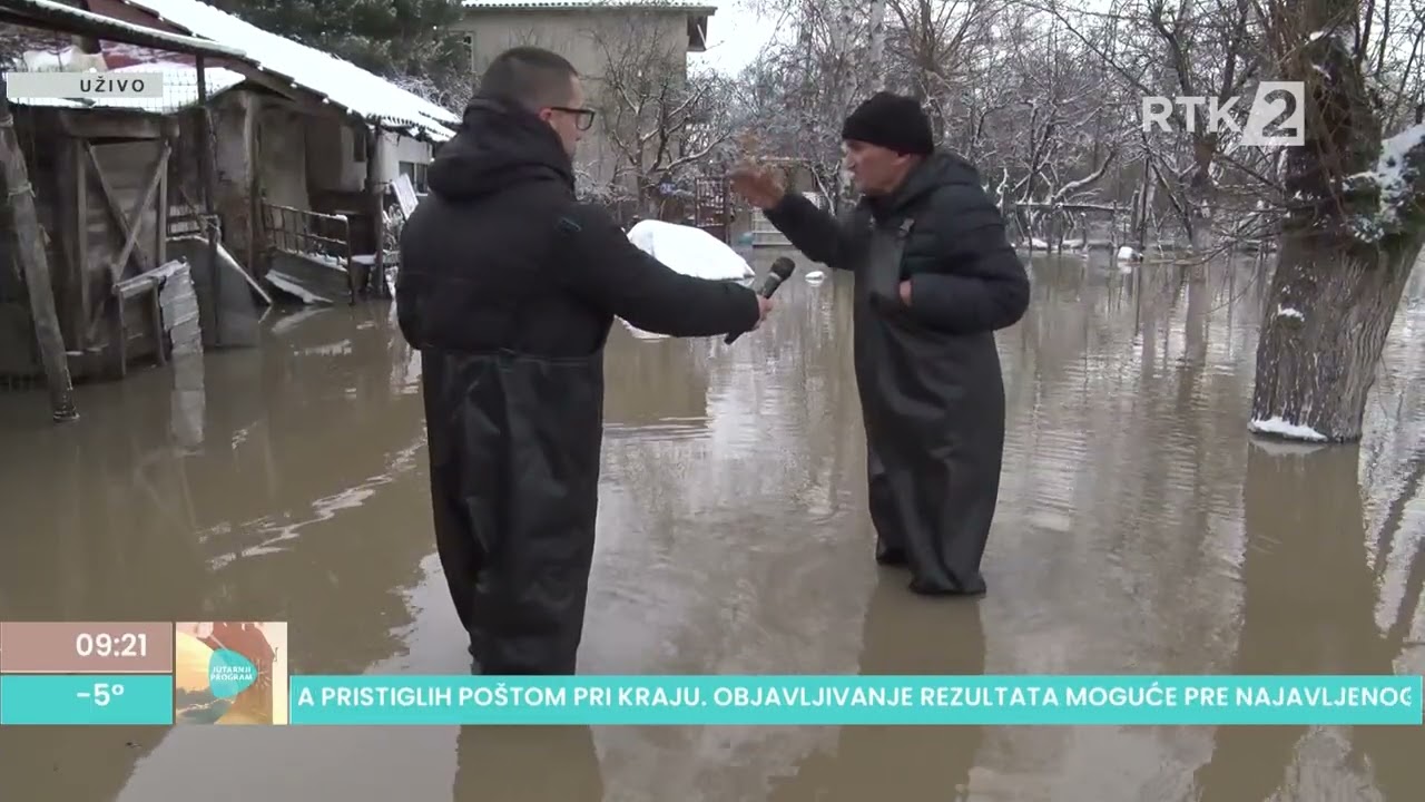 Poplave u Lepini alarmantno u domu porodice Nićić - Novinar Ljubomir Đekić 08.01.2026