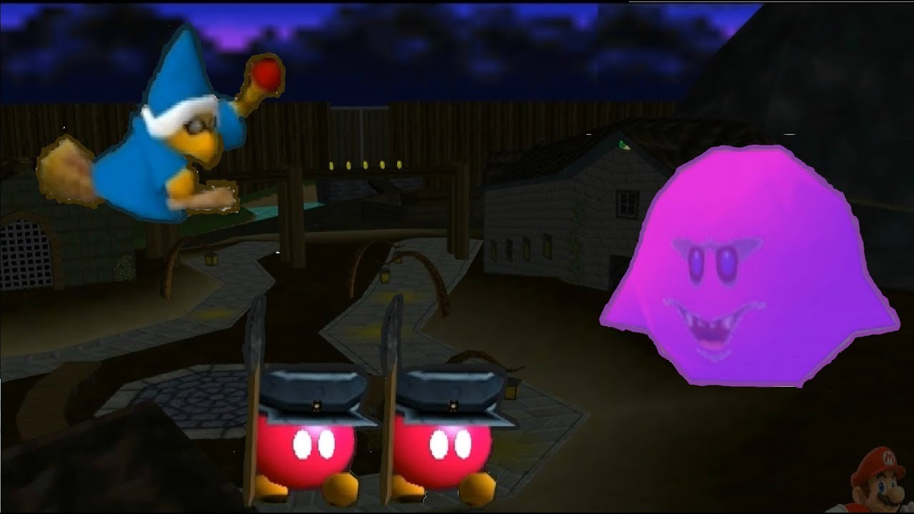 Super Mario 64 Last Impact 100% World 2 - Course 7: Dusky Doomed Dale