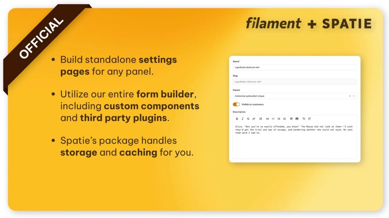 Filament Plugin: Spatie Settings - Practical Example
