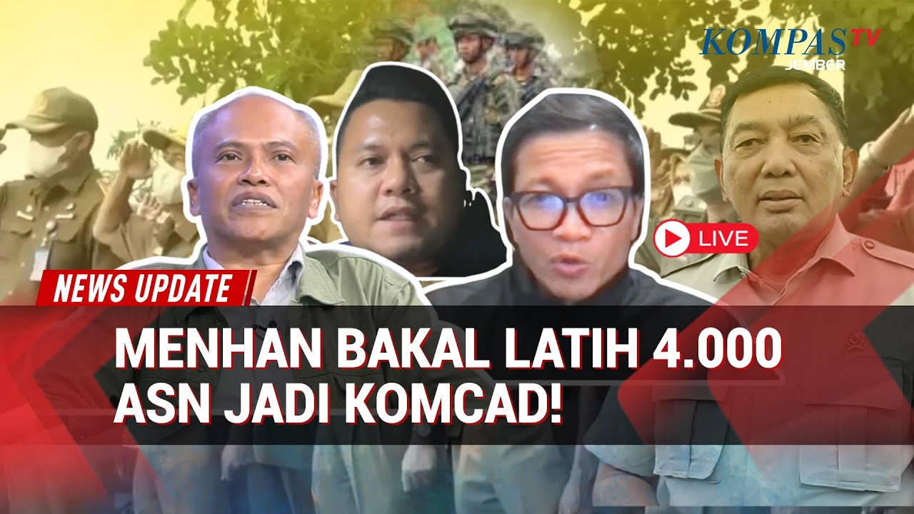 Wacana 4.000 ASN Masuk Komcad! ISSES & Usman Hamid Nilai Tak Relevan, Ini Kata DPR