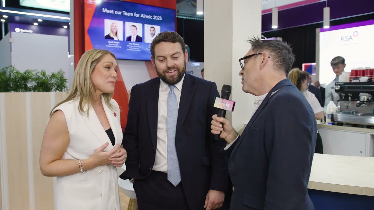 Airmic TV - Amanda Walker, Tim Winslett, CNA Hardy