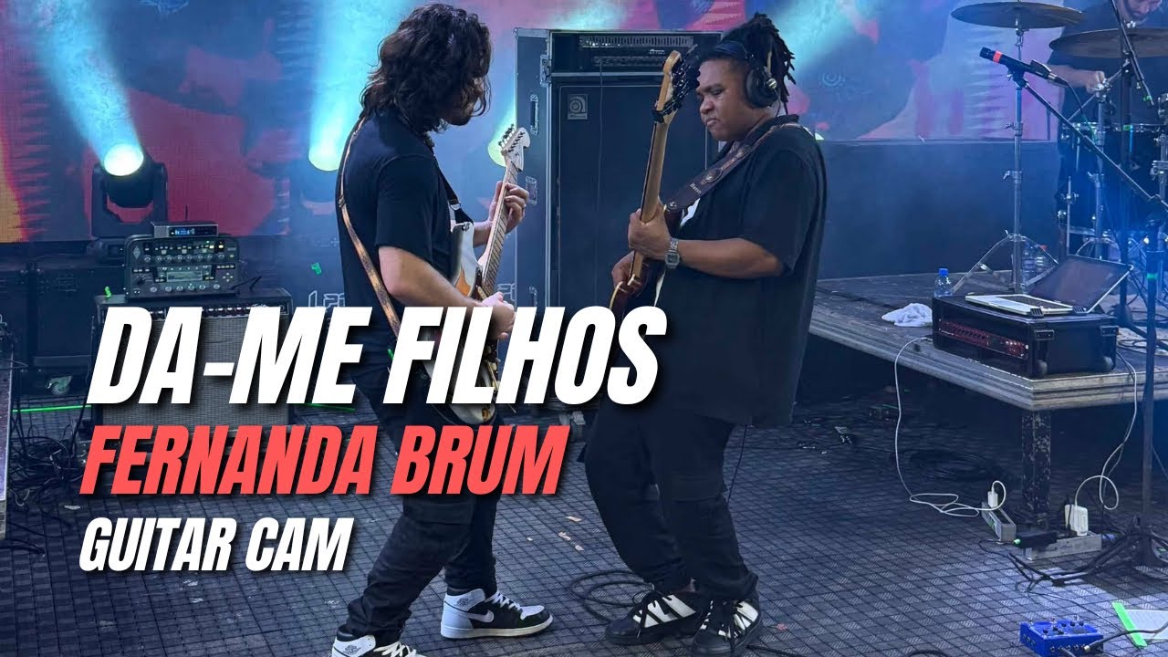 D&aacute;-me Filhos - Fernanda Brum | Guitar Cam | Parauapebas - PA