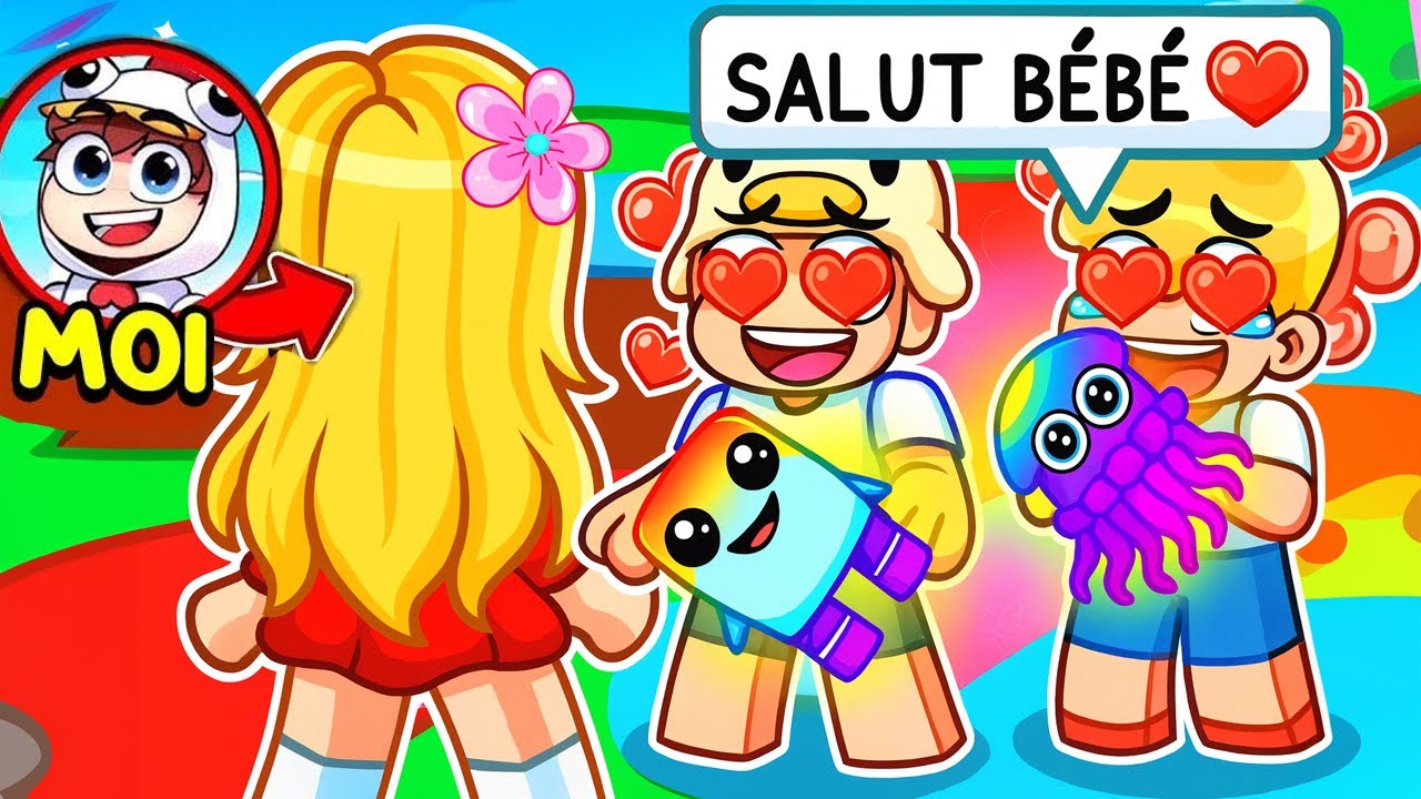 Je suis devenu une E-GIRL pour qu’ils me donnent leurs BRAINROTS les plus RARES sur Roblox !