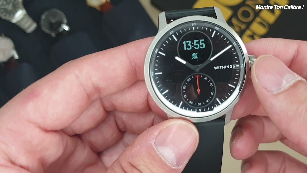Meilleure que l'Apple Watch ? La montre connectée Withings Scanwatch. L'avis de Charles