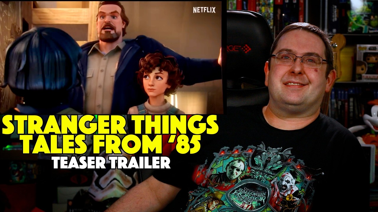 REACTION! Stranger Things: Tales From '85 Season 1 Teaser Trailer - Brooklyn Davey Norsted 2026