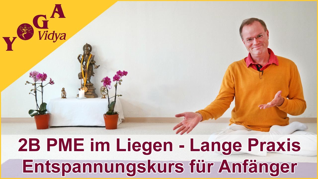 2B Progressive Muskelentspannung Anleitung im Liegen - Langes Praxis-Video