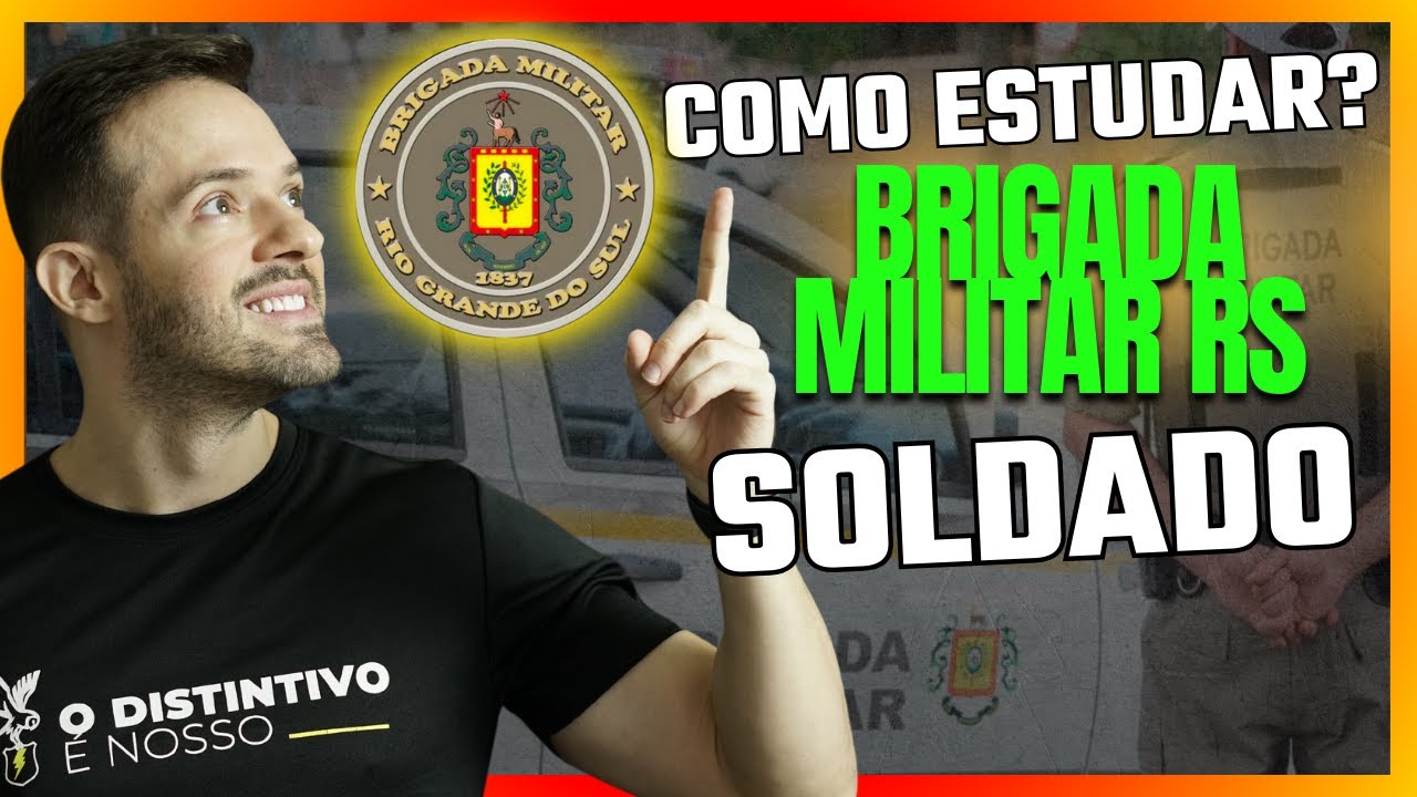 Concurso BRIGADA MILITAR RS: Como estudar ANTES do edital sair? MAIS DE 1000 VAGAS AUTORIZADAS!