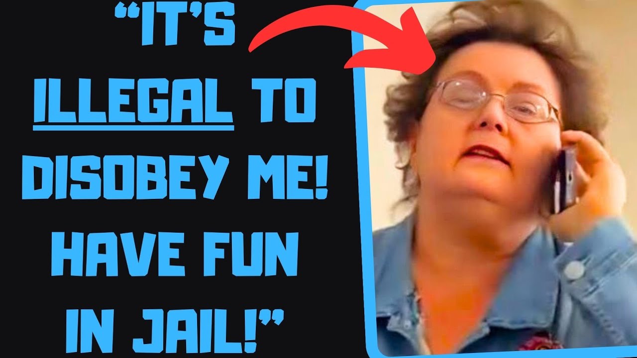 r/IDontWorkHereLady - Dumb Karen Calls COPS When I WON'T Obey Her! Worst Mistake lmao