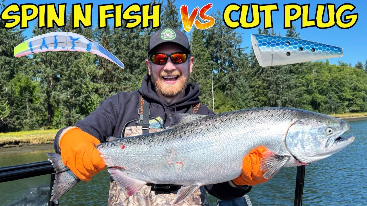 Chinook Salmon Fishing Challenge: Spin N Fish vs Cut Plug (Plus Full Lure Setup)