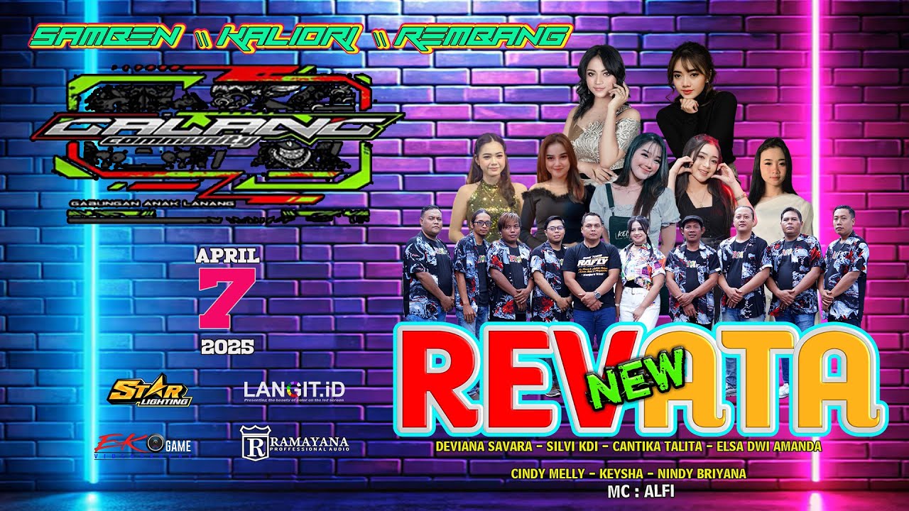 NEW REVATA || ALBUM GALANG [gabungan anak lanang ] || Samben-kaliori-rembang || RAMAYANA audio