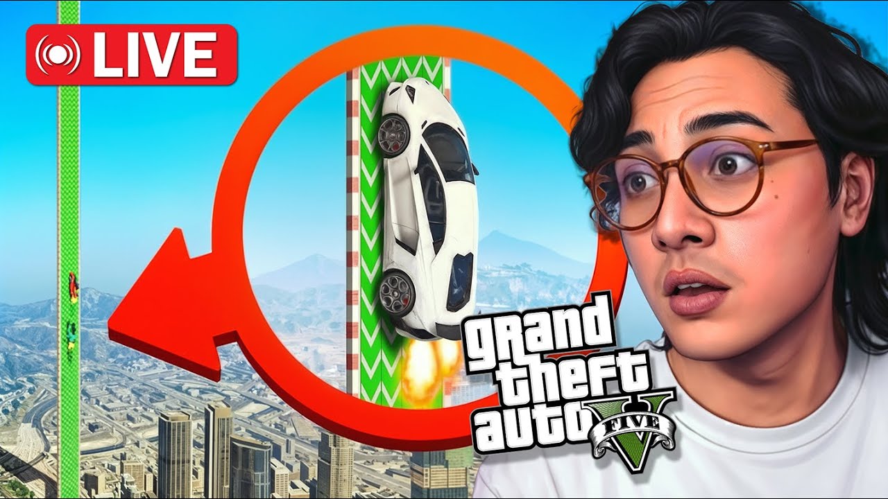 🔴LIVE ║MUQRI 2nd Round GTA PARKOUR/DEATHRUN!〘GTA 5 Online〙(MALAYSIA)  w/ DBPJ+