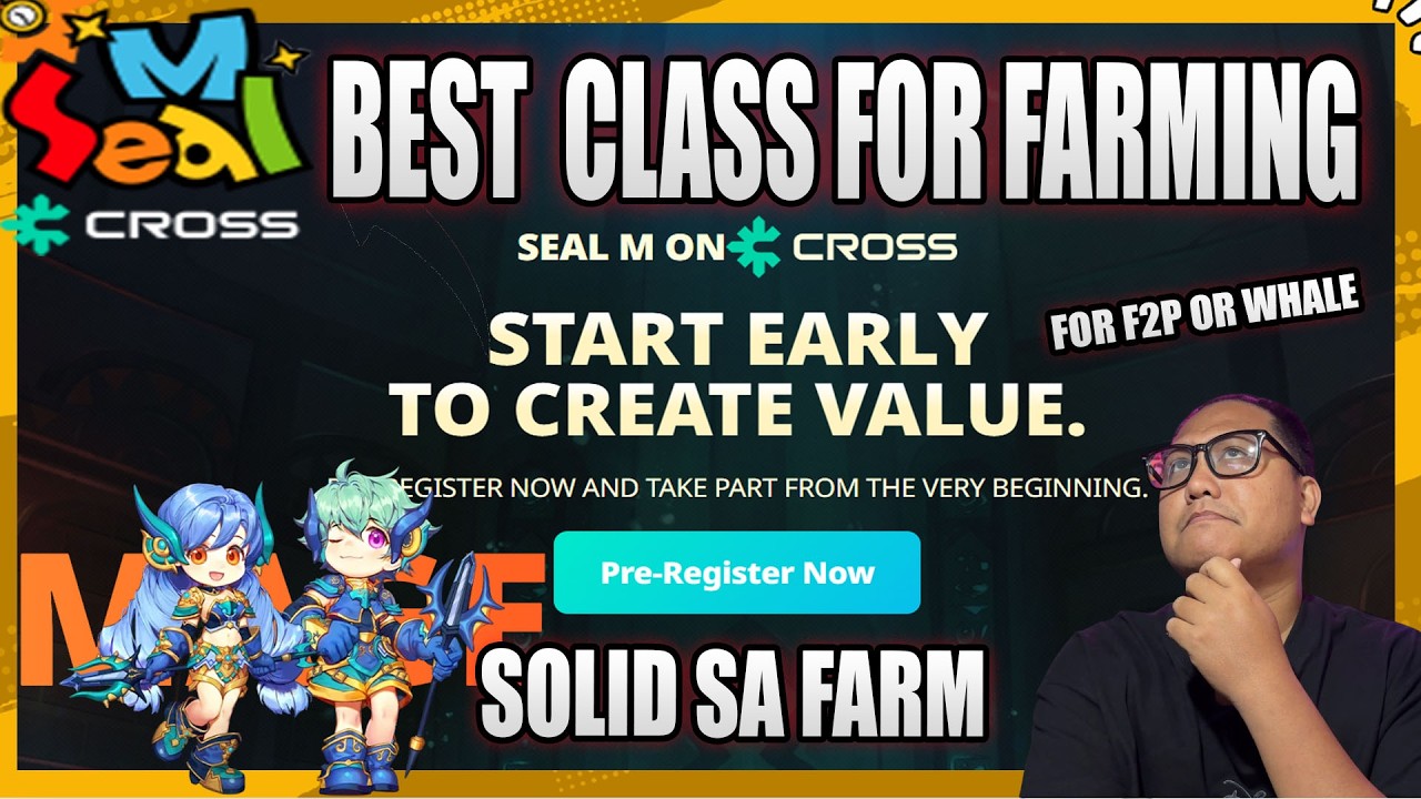 SEAL M BEST CLASS FOR FARMING | PRE - REGISTER NOW TO GET REWARD | IKAW ANONG CLASS MO