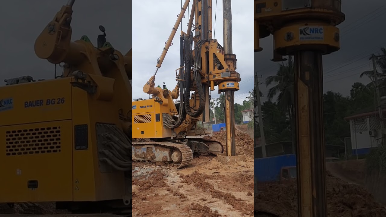 pileing machine BAUER BG-26 #bore #build #construction #heavymachinery #machine #road #share #trend