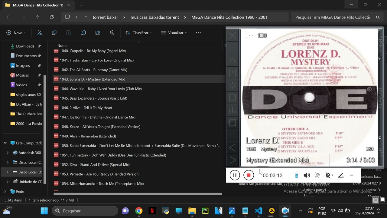 Iguape SP (327) Lorenz D-  Mystery (Extended Mix)