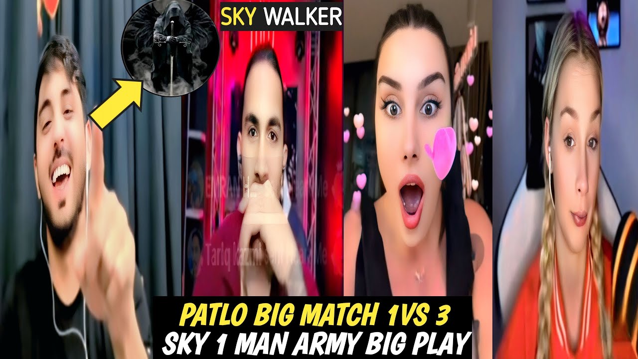 PATLO BIG MATCH 1VS 3 SKY 1 MAN ARMY BIG PLAY IN 2025