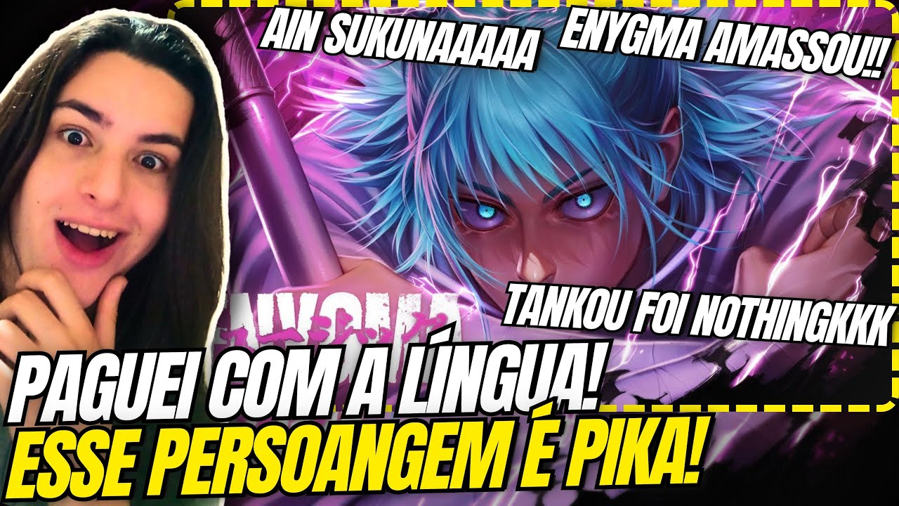 REAGINDO a HAJIME KASHIMO - DEUS DO TROVÃO | ENYGMA | JUJUTSU KAISEN