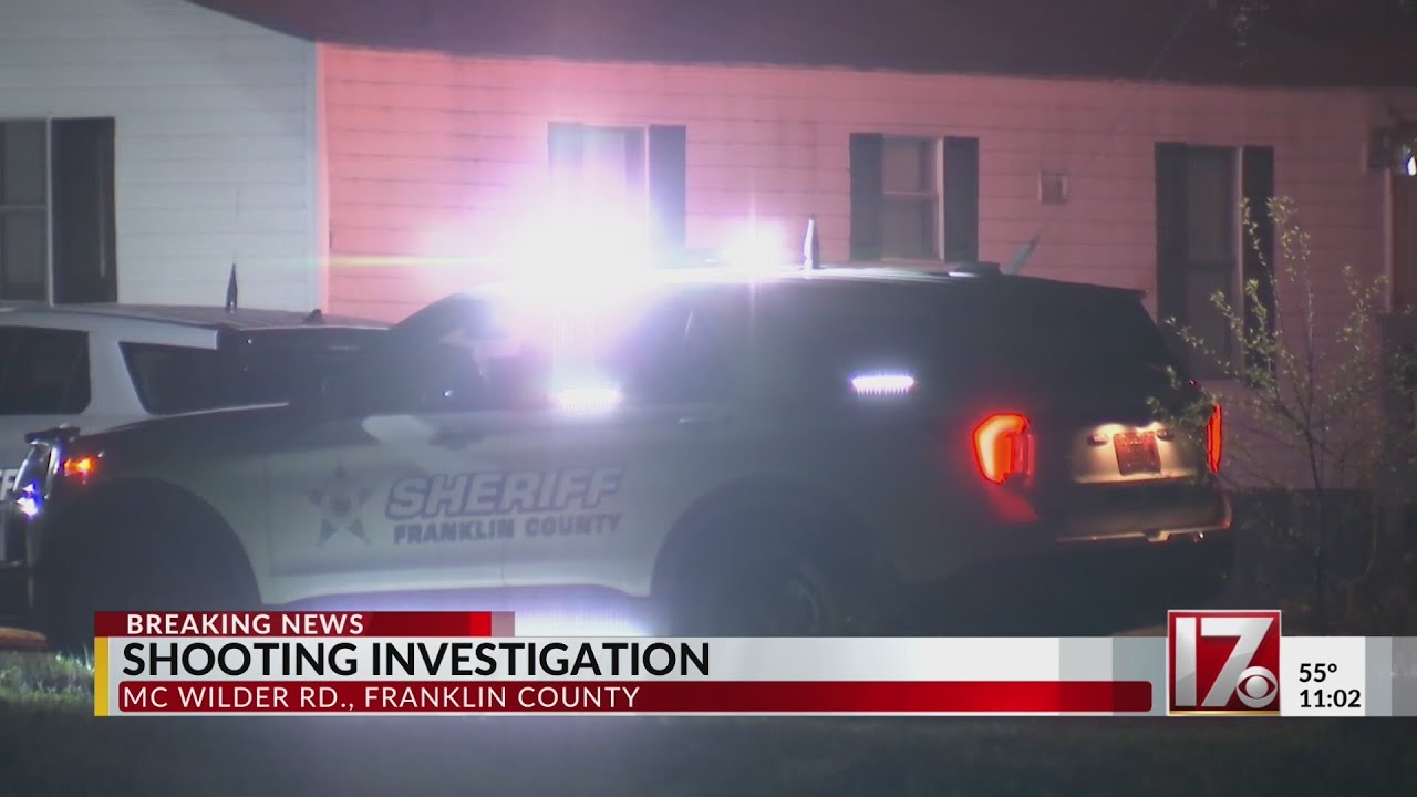 Shooting investigation underway at home in Franklin County