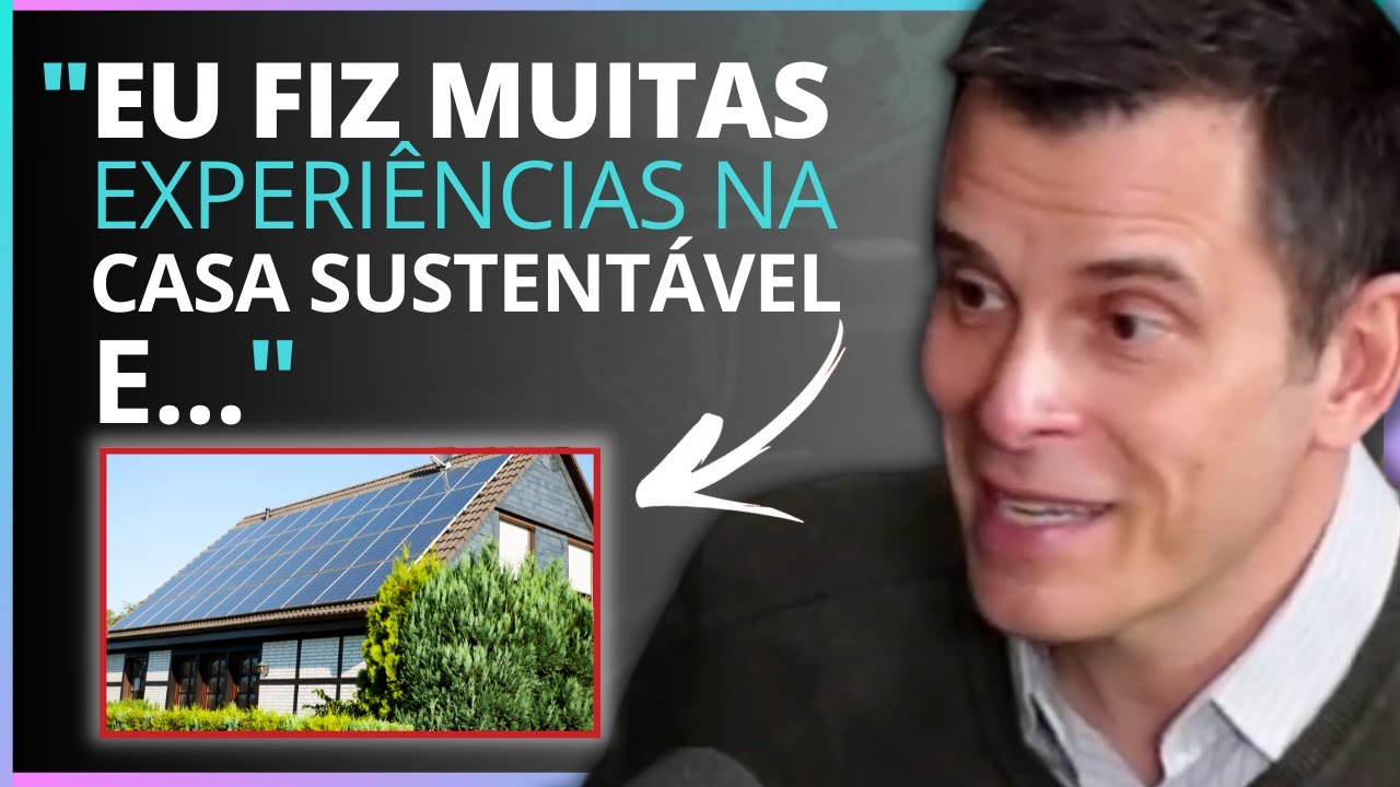 CASA AUTO SUSTENTAVEL, AGUA DA CHUVA, ENERGIA SOLAR Gustavo Cerbasi