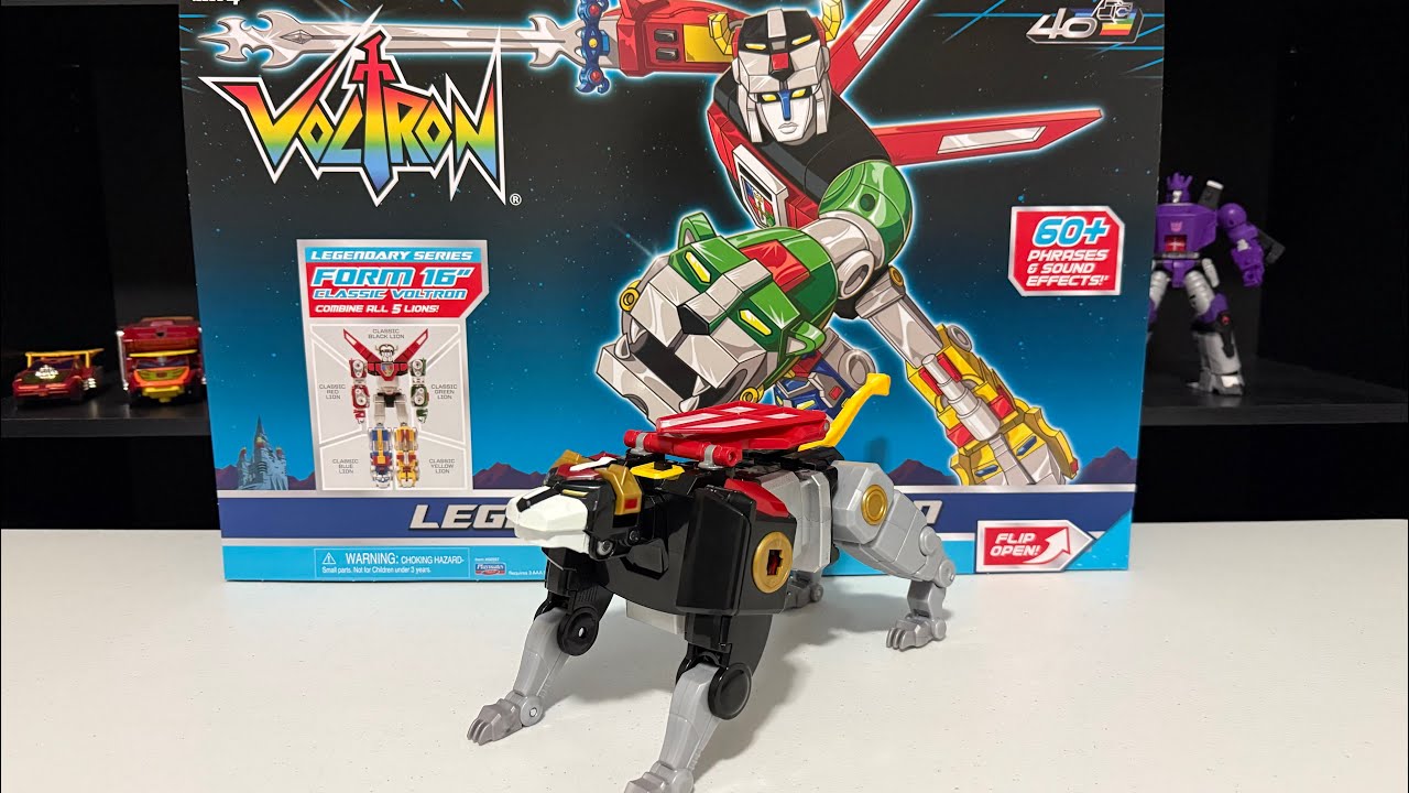 BLACK LION&hellip;VOLTRON 40th Anniversary Review