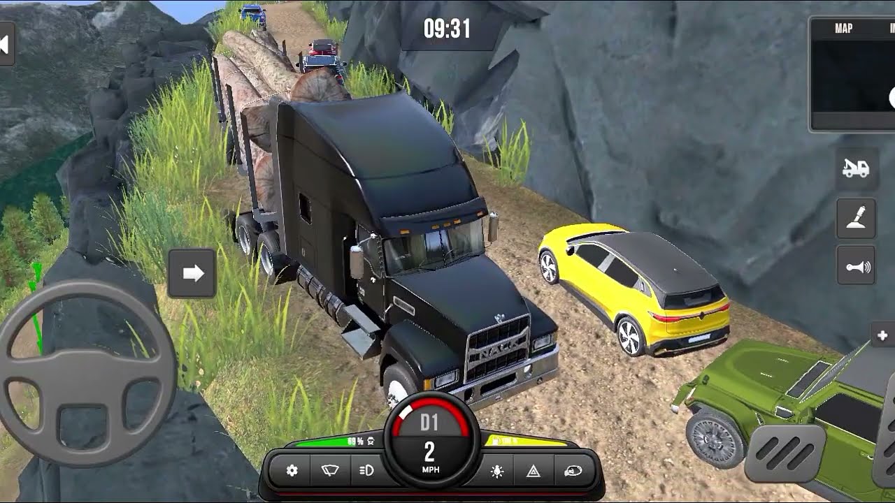 AMERICAN LOADED TRUCK SIMULATOR GAME VIDEO ll TRUCK MASTER WORLD SIMULATOR GAME 