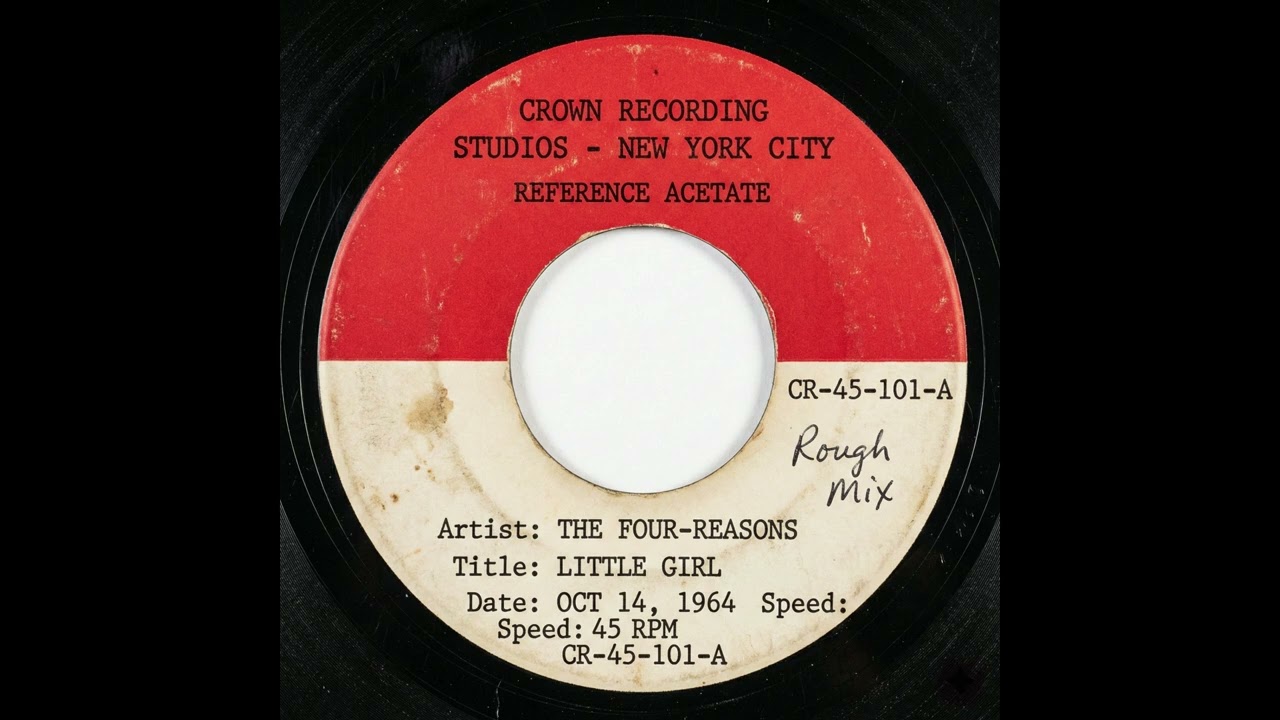 The Four-Reasons - Little Girl (Original 1964-Style Doo Wop Song)