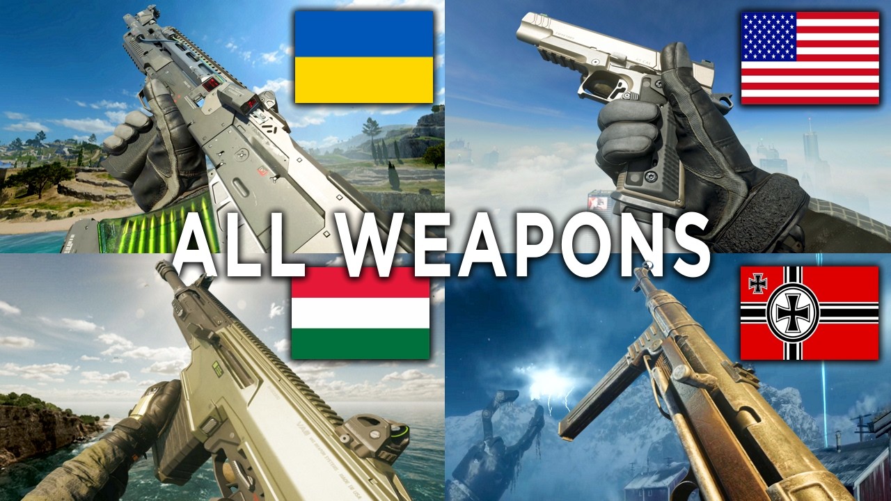 All Black Ops 7 Weapons Real Names/Origins Showcase (FINAL GAME UPDATE)