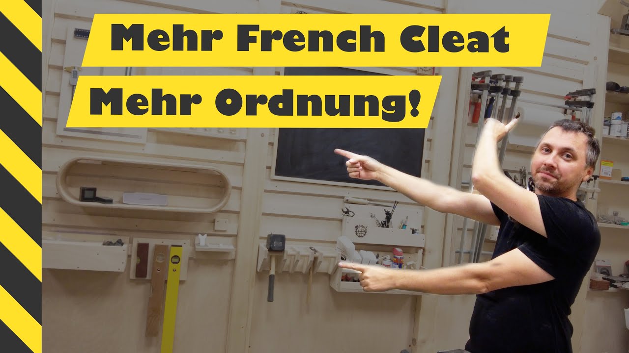 French Cleat Upgrade: flexibler Hammerhalter · vergrößerter Magnethalter + mehr 👍
