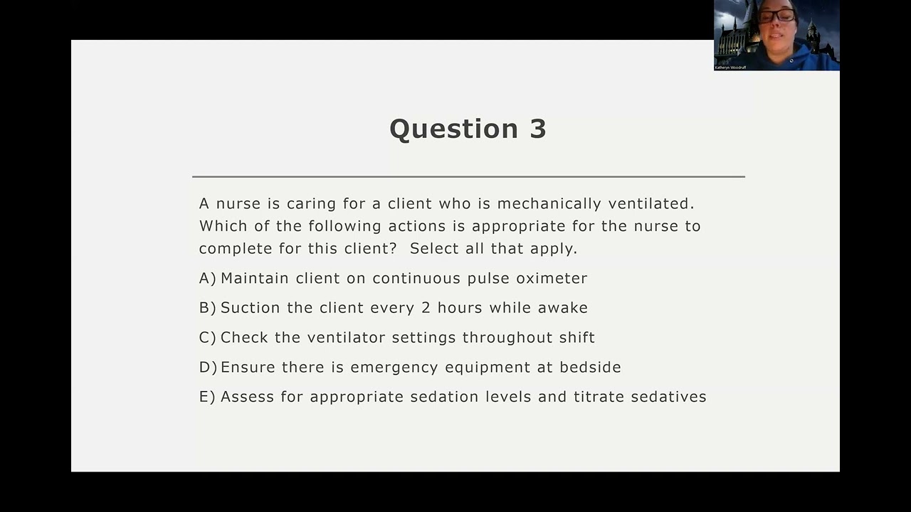 Complex: Respiratory Practice Questions