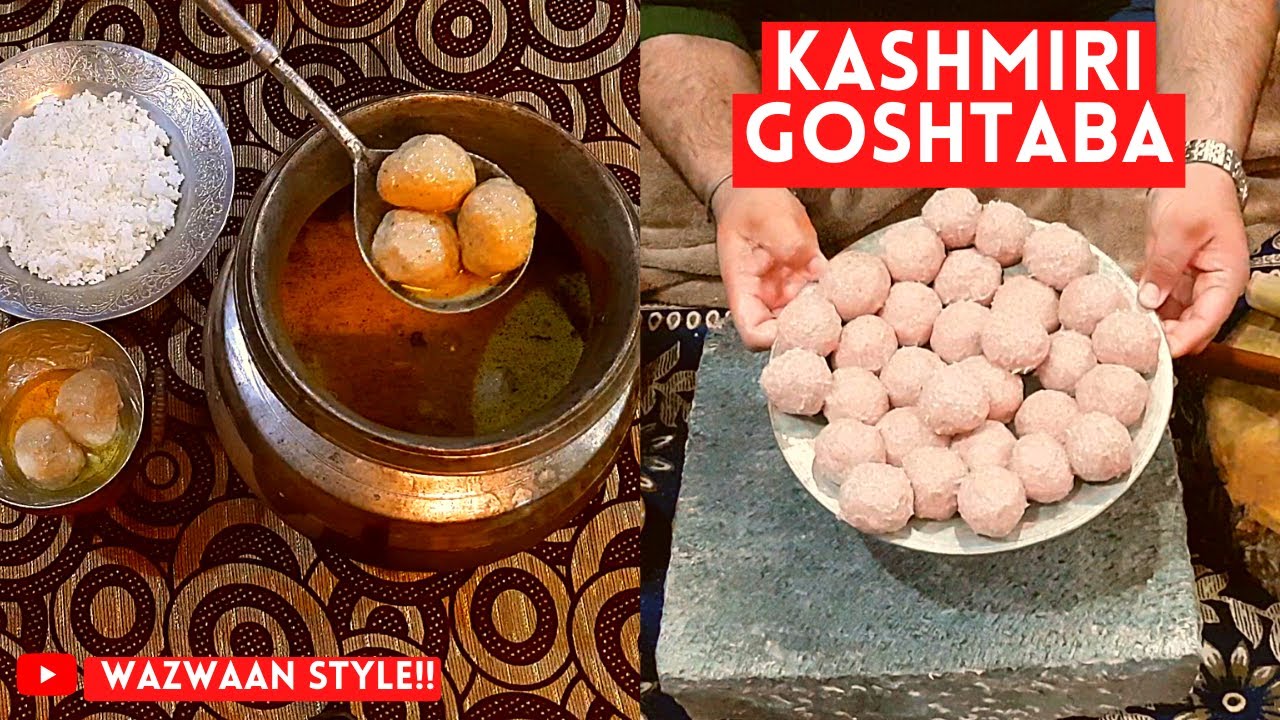 Goshtaba Recipe || Mutton Goshtaba|| Wazwaan Goshtaba || Kashmiri Gushtaba Recipe|| Gushtaba