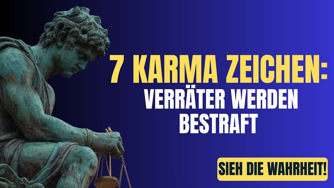 7 Segni Che il Karma Ha Già Iniziato a Punire Chi Ti Ha Tradito | Stoicismo