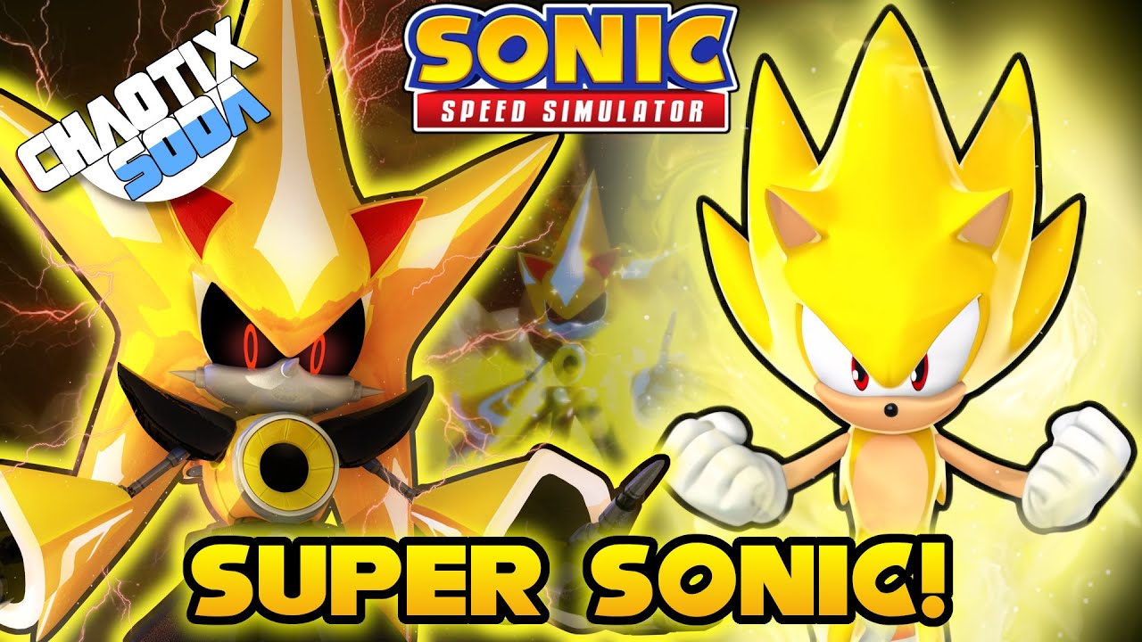 Super Sonic VS Super Neo Metal Sonic! (Sonic Speed Simulator)