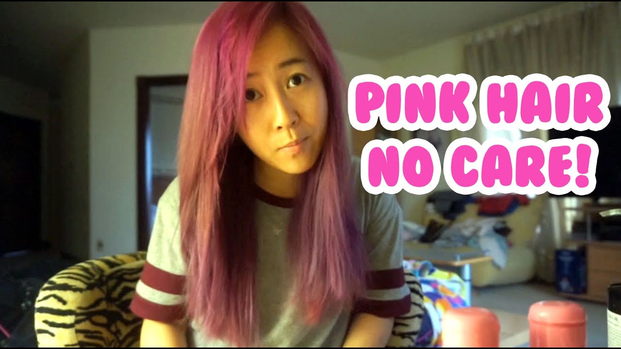 Pink Hair No Care!