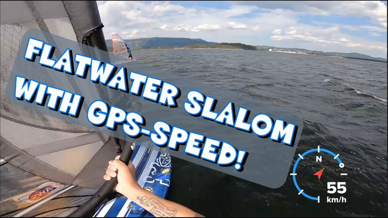 Windsurf Norway: Blasting on the Futura! (WITH GPS-SPEED OVERLAY!)