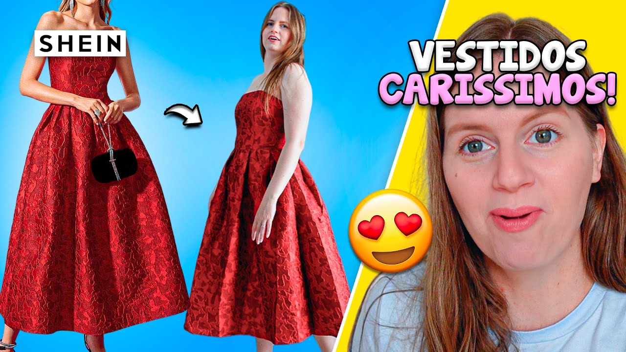 COMPREI OS VESTIDOS MAIS LINDOS E CAROS DA SHEIN!