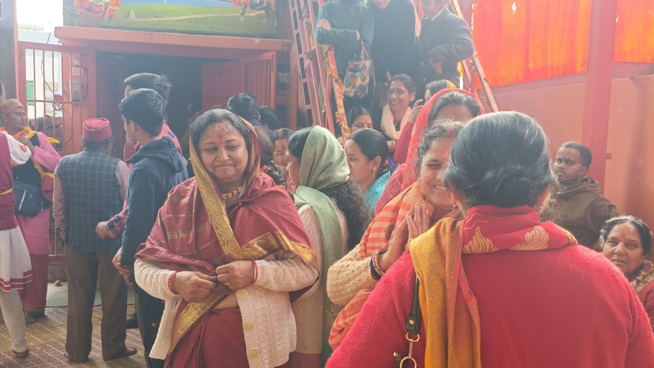 माता हुई अवतरित मां नंदा देवी मंदिर में  मां चंडिका जिलासु देवरा यात्रा 