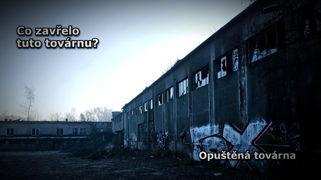 🏚️ Zapomenutá továrna: místo, kde se zastavil čas...
