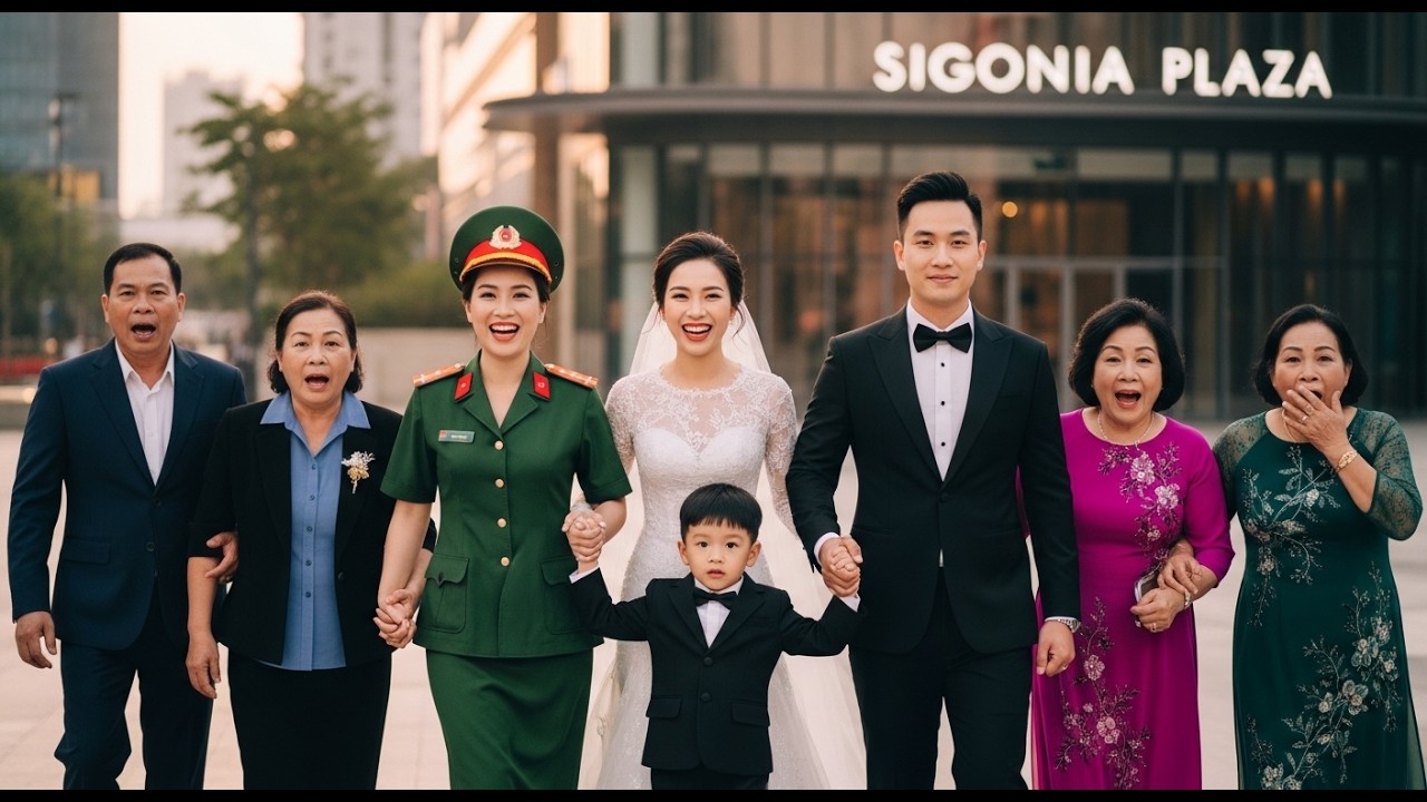 Vả Mặt Chồng Phản Bội: Nữ Trung Tá Dắt Con Đại Náo Đám Cưới Khiến Tiểu Tam Nhục Nhã