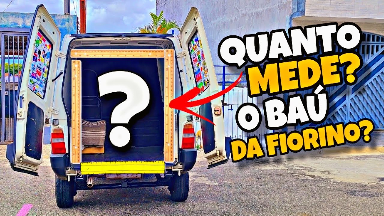 MEDIDAS DO BAÚ DA FIORINO