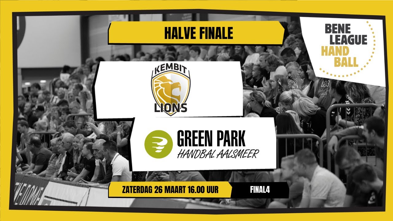 Halve finale Final4: KEMBIT-LIONS - Green Park/Aalsmeer (samenvatting)