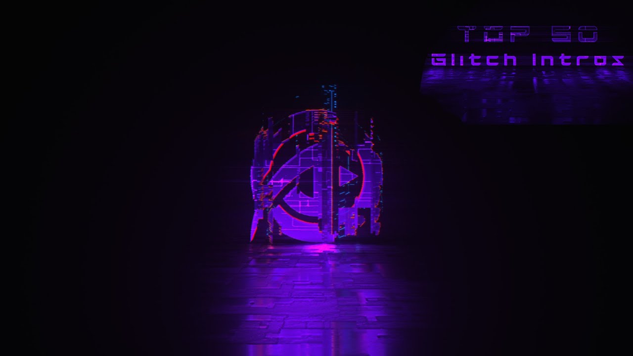 Top 50 Free Glitch Intro Templates for your YouTube Videos || After Effects Template
