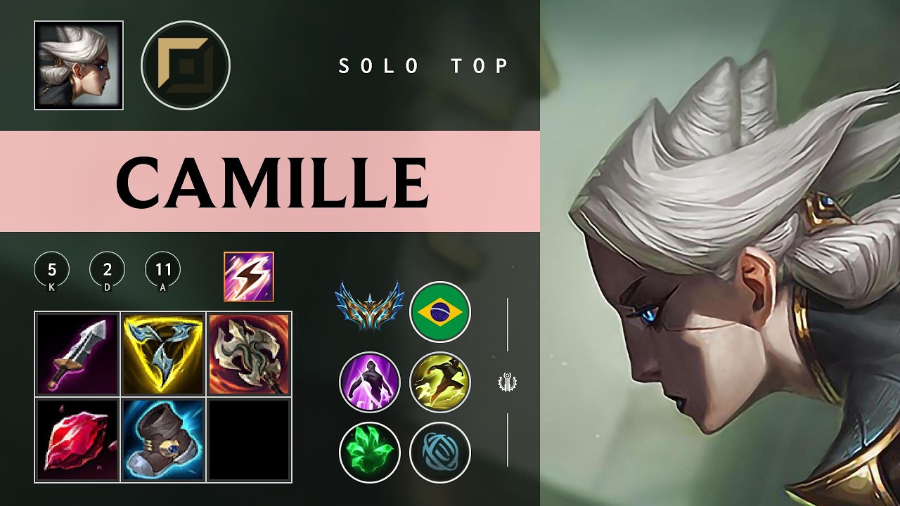 Camille Top vs Darius - BR Challenger Patch 26.04